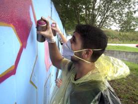 В Даугавпилсе пройдут  активности международного проекта „LET’S BREAK STEREOTYPES - DRAW GRAFFITI”
