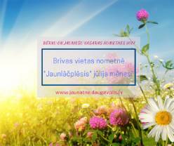 3 brīvas vietas Daugavpils Centra vidusskolas nometnē jūlija mēnesī 3 brīvas vietas Daugavpils Centra vidusskolas nometnē jūlija mēnesī