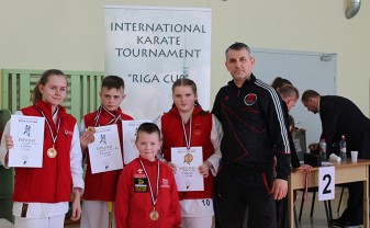 В Риге ,в спортзале Austrumu VS,состоялся 5.INTERNATIONAL KARATE TOURNAMENT ''RIGA CUP 2018