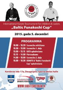 ТУРНИР ПО КАРАТЕ “BALTIC FUNAKOSHI CUP“