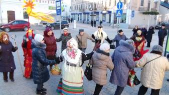 Белорусское национально-культурное общество отметило «Коляды» (ВИДЕО)