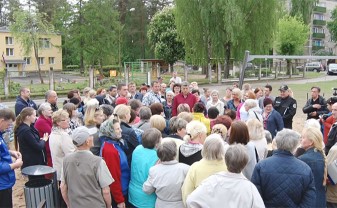 Руководство Думы и специалисты встречались с жильцами микрорайона Крыжи (ВИДЕО)
