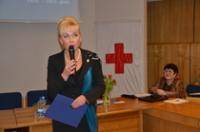 4. martā Domes konferenču zālē notika Sarkanā krusta atskaišu sapulce
