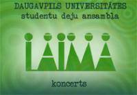 Daugavpils Universitātes studentu deju ansambļa LAIMA koncerts RETROSPEKCIJA