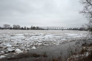 Уровень воды в Даугаве снизился