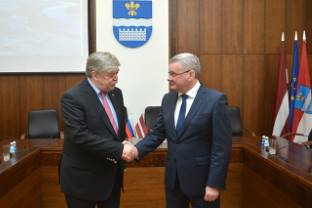 Даугавпилс посетил новый посол Российской Федерации в Латвии