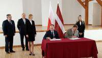 Президенты Латвии и Польши за сохранение исторического наследия и расширение сотрудничества (ВИДЕО)