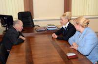 Domes priekšsēdētāja Žanna Kulakova tikās ar Mašīnbūves un metālapstrādes asociācijas vadītāju Vilni Rantiņu