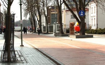 К празднику города в центре установят объект «Я люблю Даугавпилс» (ВИДЕО)