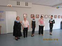 Выставка Валентины Обушкевич в белорусском обществе