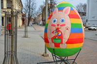 На улице Ригас открылась галерея Пасхальных яиц