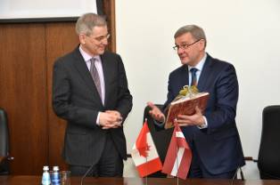 Kanādas vēstnieks uzskata, ka ir daudz iespēju attīstīt sadarbību ar Daugavpili