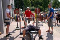 Pauerliftings pilsētas centrā