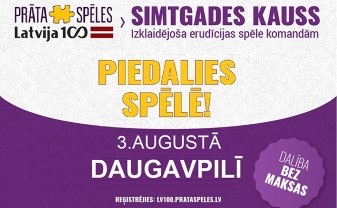 Piedalies Latvijas simtgades spēlē un pārbaudi savas zināšanas par Latviju!