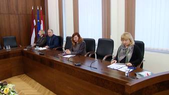 Preses konferencē žurnālisti interesējās par lielākajiem projektiem Daugavpilī (VIDEO)