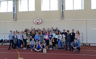 Radošā stafete Daugavpils 13.vidusskolā