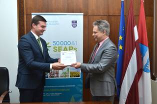 Daugavpils pilsētas pašvaldība saņem energopārvaldības sistēmas sertifikātu LVS EN ISO 50001:2012