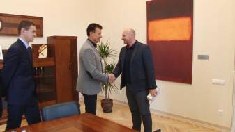 Руководство города встретилось с литовскими бизнесменами, открывающими торговлю в Даугавпилсе (ВИДЕО)