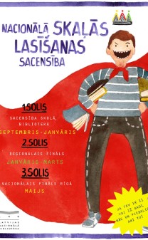 Skaļās lasīšanas sacensība Daugavpilī Skaļās lasīšanas sacensība Daugavpilī