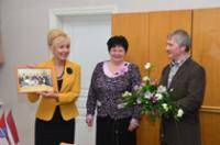 Ž. Kulakova ar Sociālo lietu pārvaldes darbiniekiem apsprieda darba plānu 2012. gadam