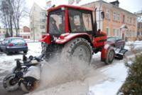 Intensīvā snigšana Daugavpilī nav radījusi nopietnas problēmas