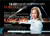 Daugavpilī muzicēs izcila turku pianiste