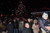 Даугавпилс встретил Новый год на площади Виенибас