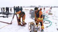 В Даугавпилсе прошли учения по ликвидации аварии на нефтепроводе (ВИДЕО)