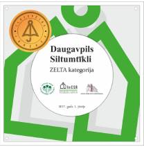 PAS ''Daugavpils siltumtīkli'' kvalificējusies ''Ilgtspējas indeksa'' zelta kategorijai